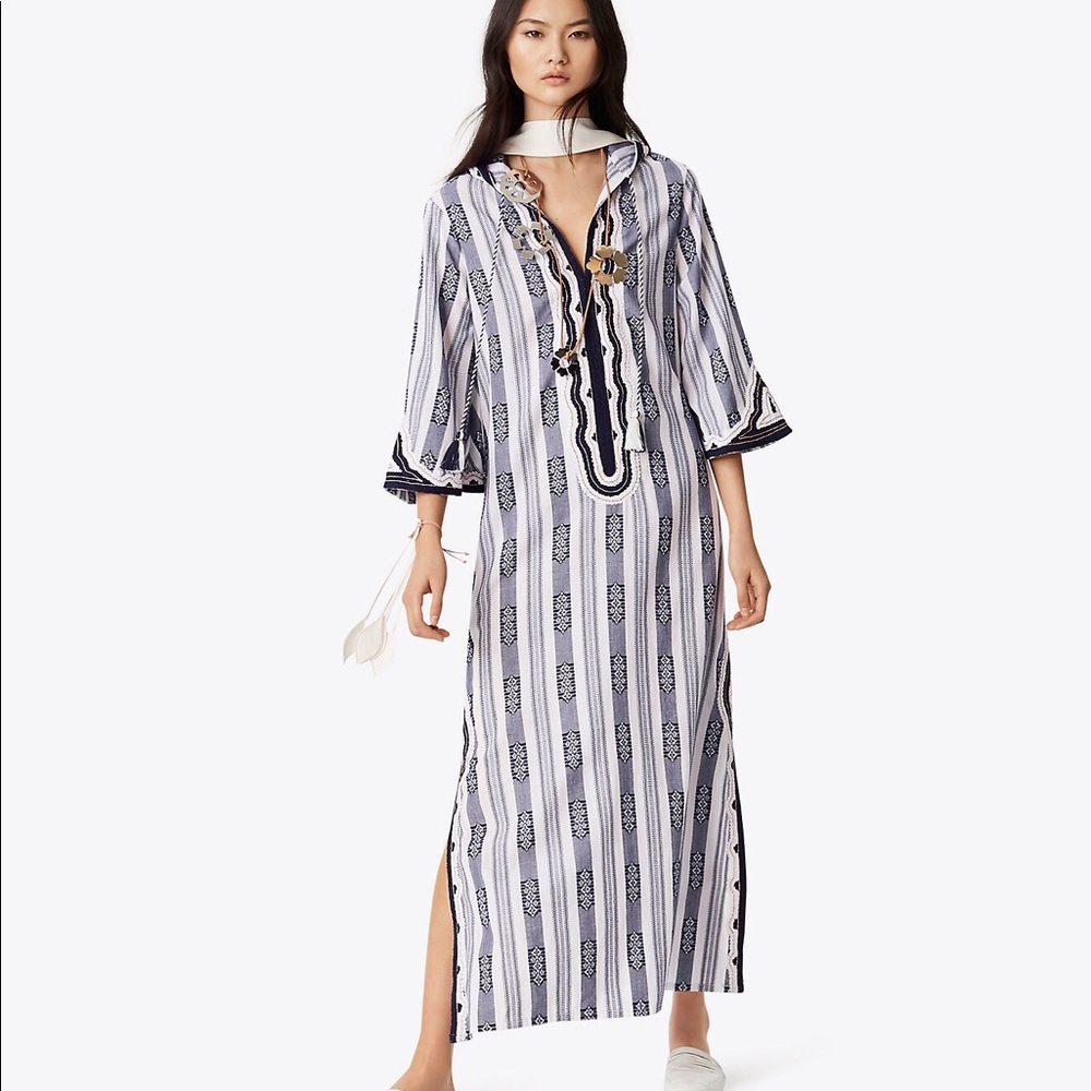 Tory Burch Caftan/Swimsuit Cover-Up - Picture 2 of 7